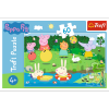 Puzzle Świnka Peppa 60 el Wakacyjna zabawa Trefl 17326